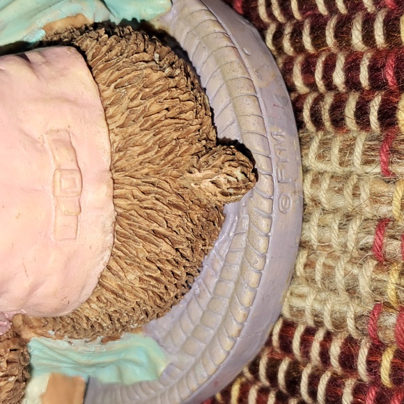 🎇🎉🎇 VINTAGE BOYD'S BEARS ??  Resin Sculpture  MAMA Holding SLEEPING GIRL - Picture 12 of 14